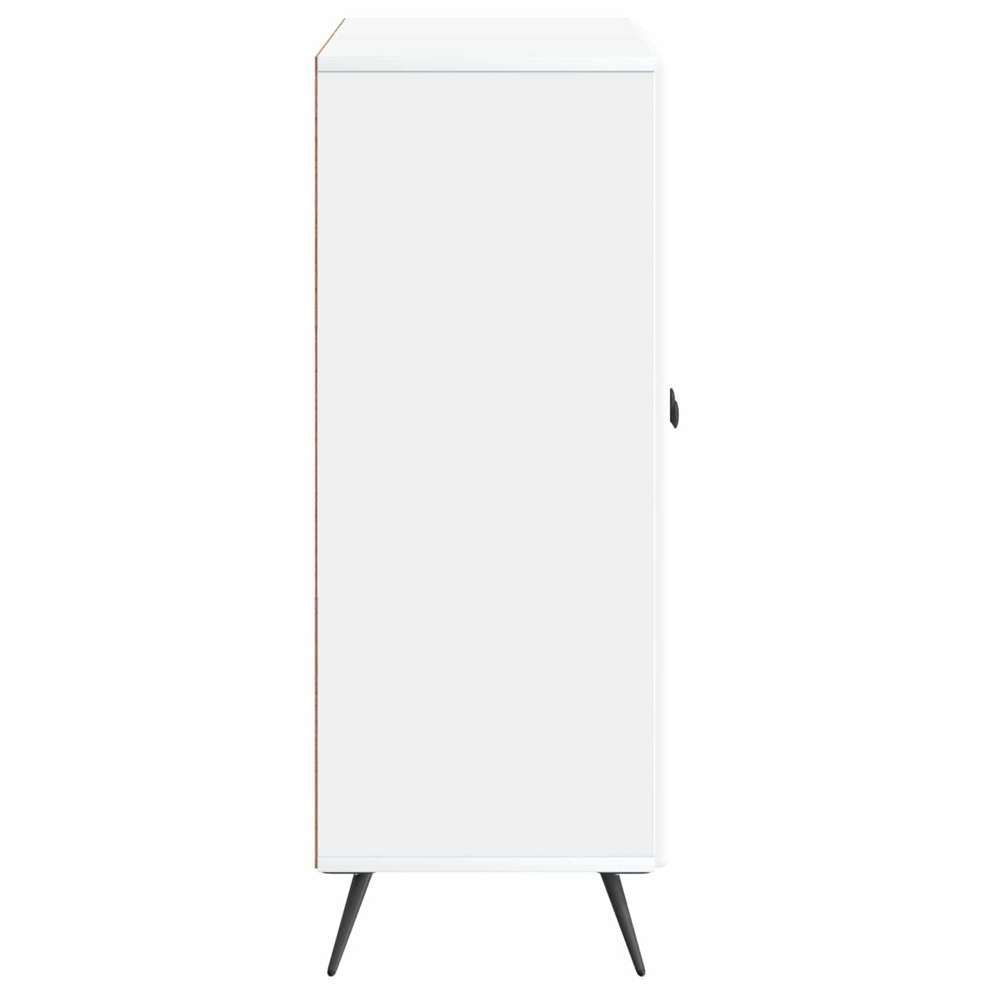 Sideboard Hvid 66 x 34,5 x 90 cm Konstrueret træ