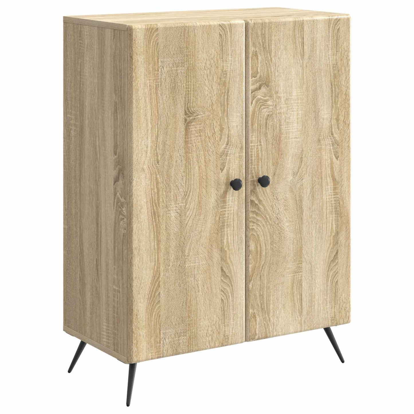 Sideboard Sonoma-eg 66 x 34,5 x 90 cm Konstrueret træ