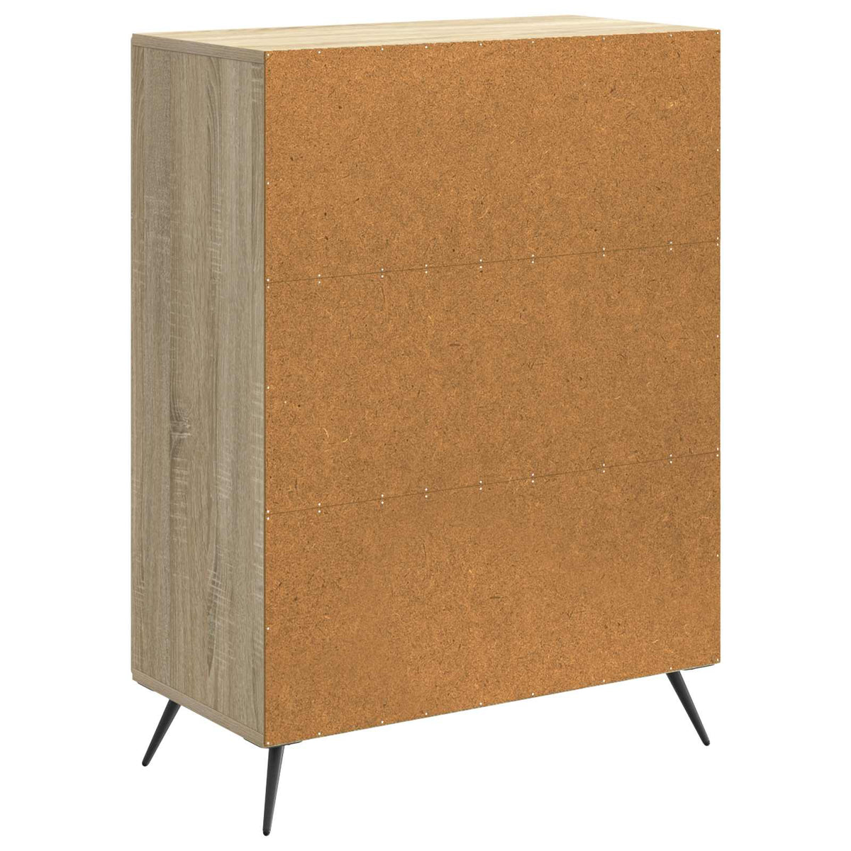 Sideboard Sonoma-eg 66 x 34,5 x 90 cm Konstrueret træ