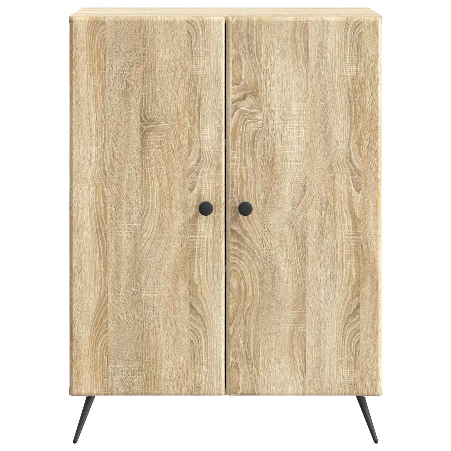 Sideboard Sonoma-eg 66 x 34,5 x 90 cm Konstrueret træ
