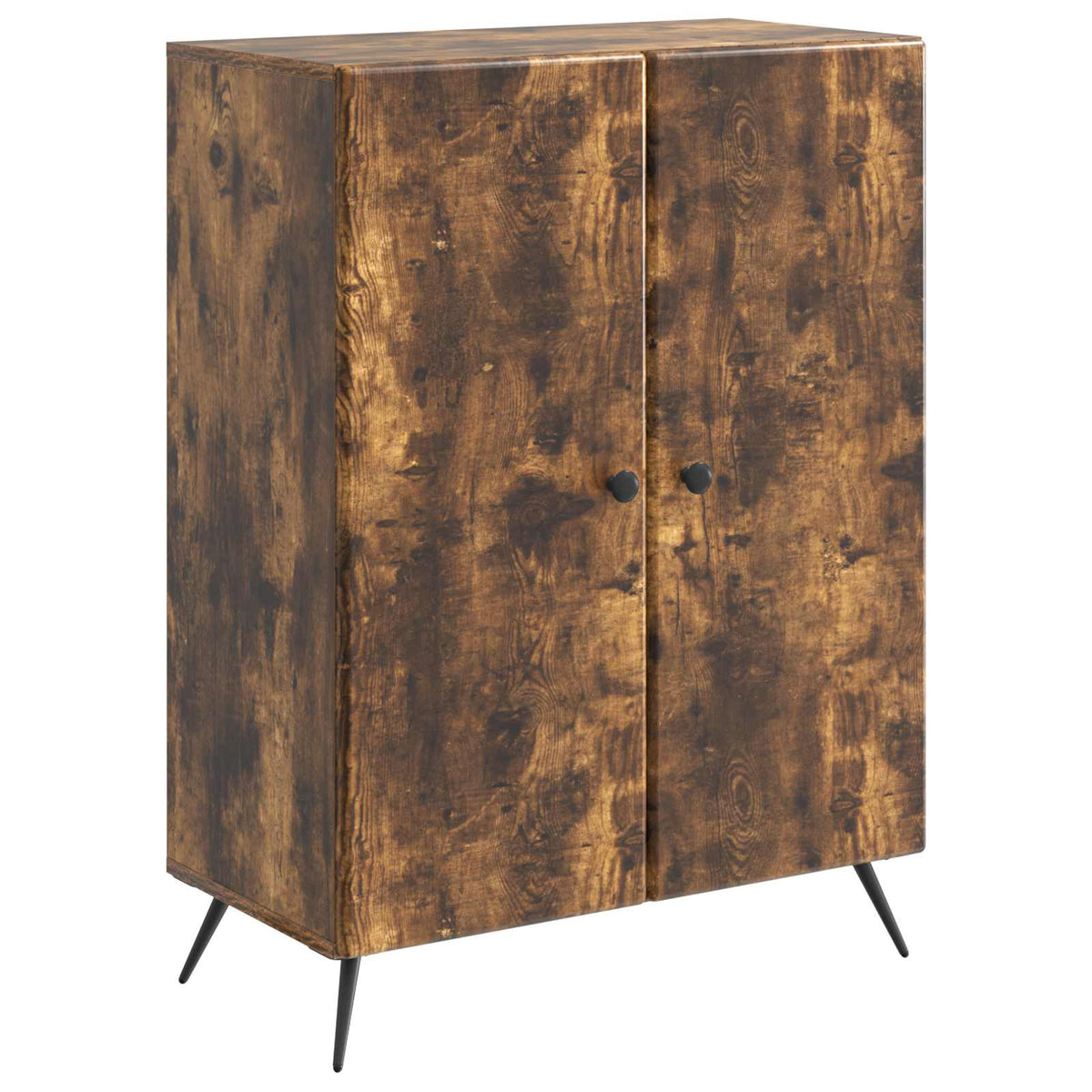 Sideboard Røget eg 66 x 34,5 x 90 cm Konstrueret træ