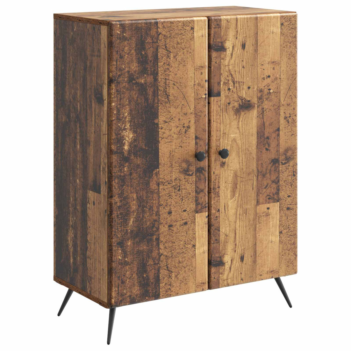 Sideboard Gammelt træ 66 x 34,5 x 90 cm Konstrueret træ