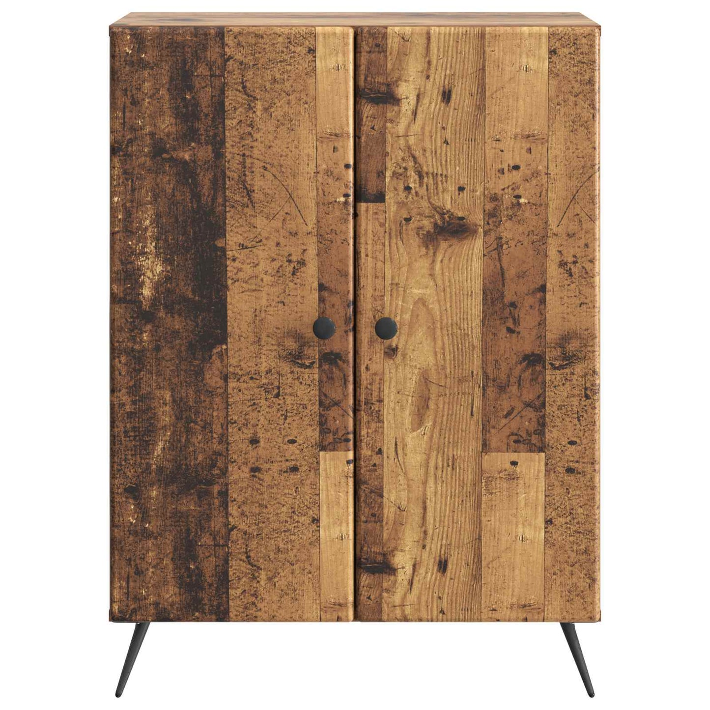 Sideboard Gammelt træ 66 x 34,5 x 90 cm Konstrueret træ