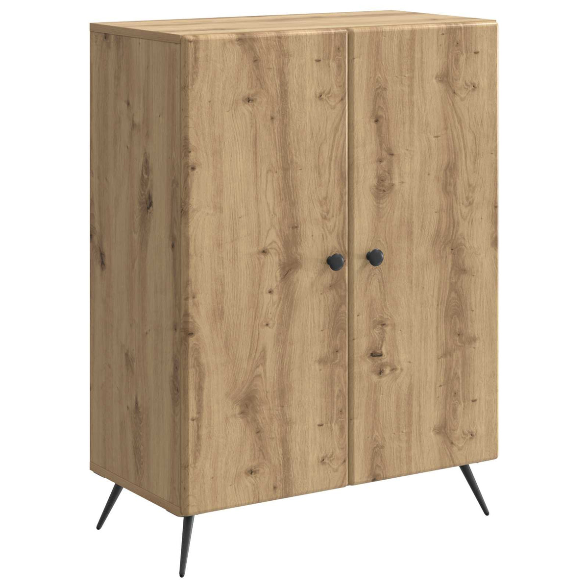 Sideboard Artisan-eg 66 x 34,5 x 90 cm Konstrueret træ