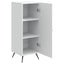 Sideboard Hvid 33 x 34,5 x 90 cm Konstrueret træ