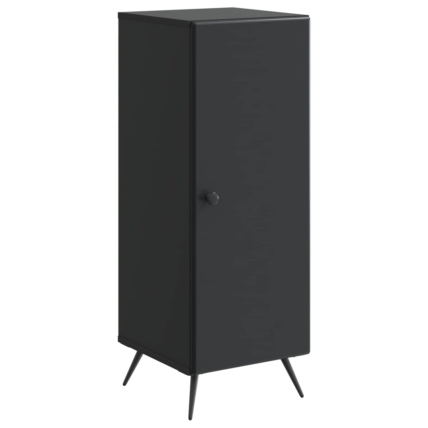 Sideboard Sort 33 x 34,5 x 90 cm Konstrueret træ