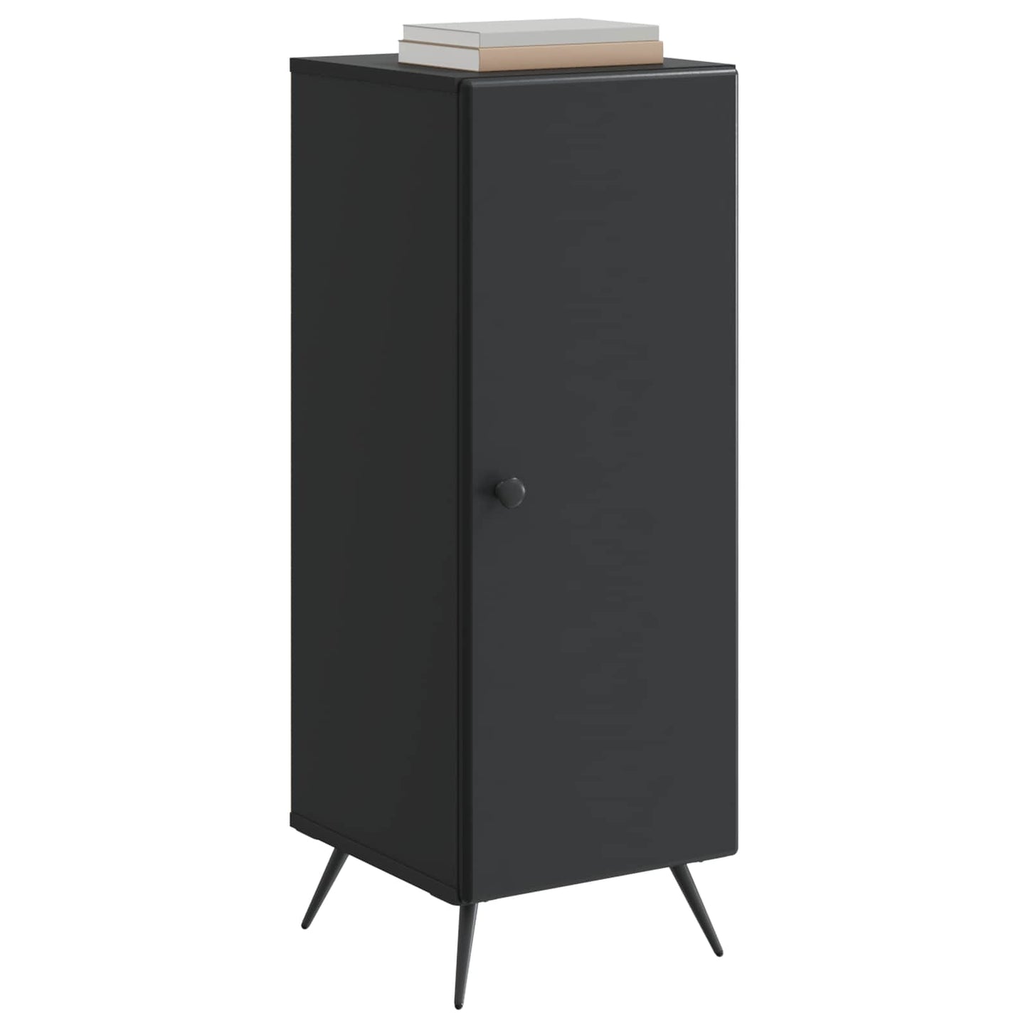 Sideboard Sort 33 x 34,5 x 90 cm Konstrueret træ
