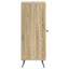 Sideboard Sonoma-eg 33 x 34,5 x 90 cm Konstrueret træ