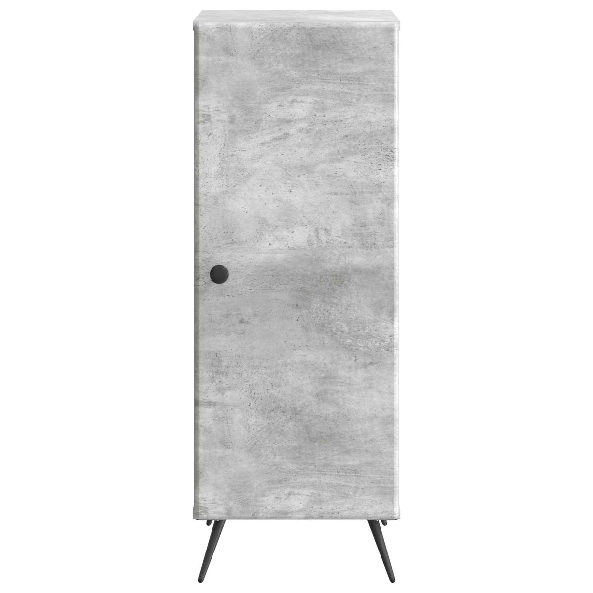 Sideboard Betongrå 33 x 34,5 x 90 cm Konstrueret træ