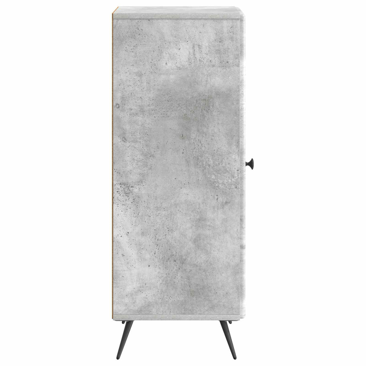 Sideboard Betongrå 33 x 34,5 x 90 cm Konstrueret træ