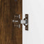 Sideboard Røget eg 33 x 34,5 x 90 cm Konstrueret træ