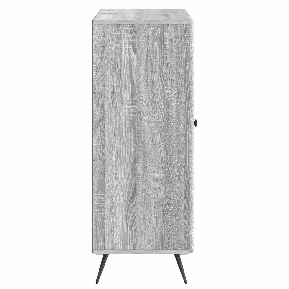 Sideboard Grå sonoma-eg 66 x 34,5 x 90 cm Konstrueret træ