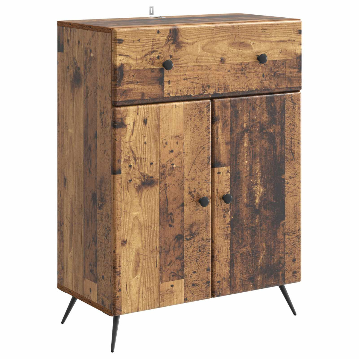 Sideboard Gammelt træ 66 x 34,5 x 90 cm Konstrueret træ