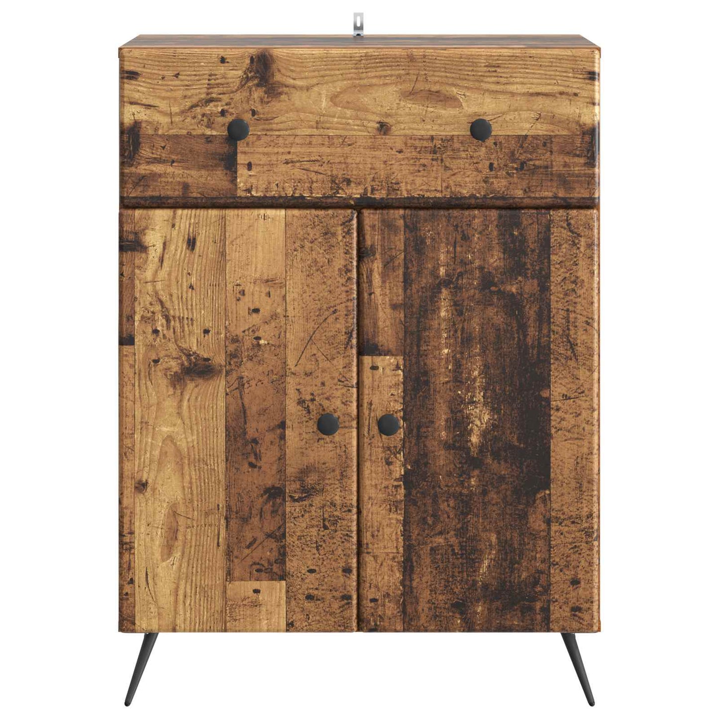Sideboard Gammelt træ 66 x 34,5 x 90 cm Konstrueret træ