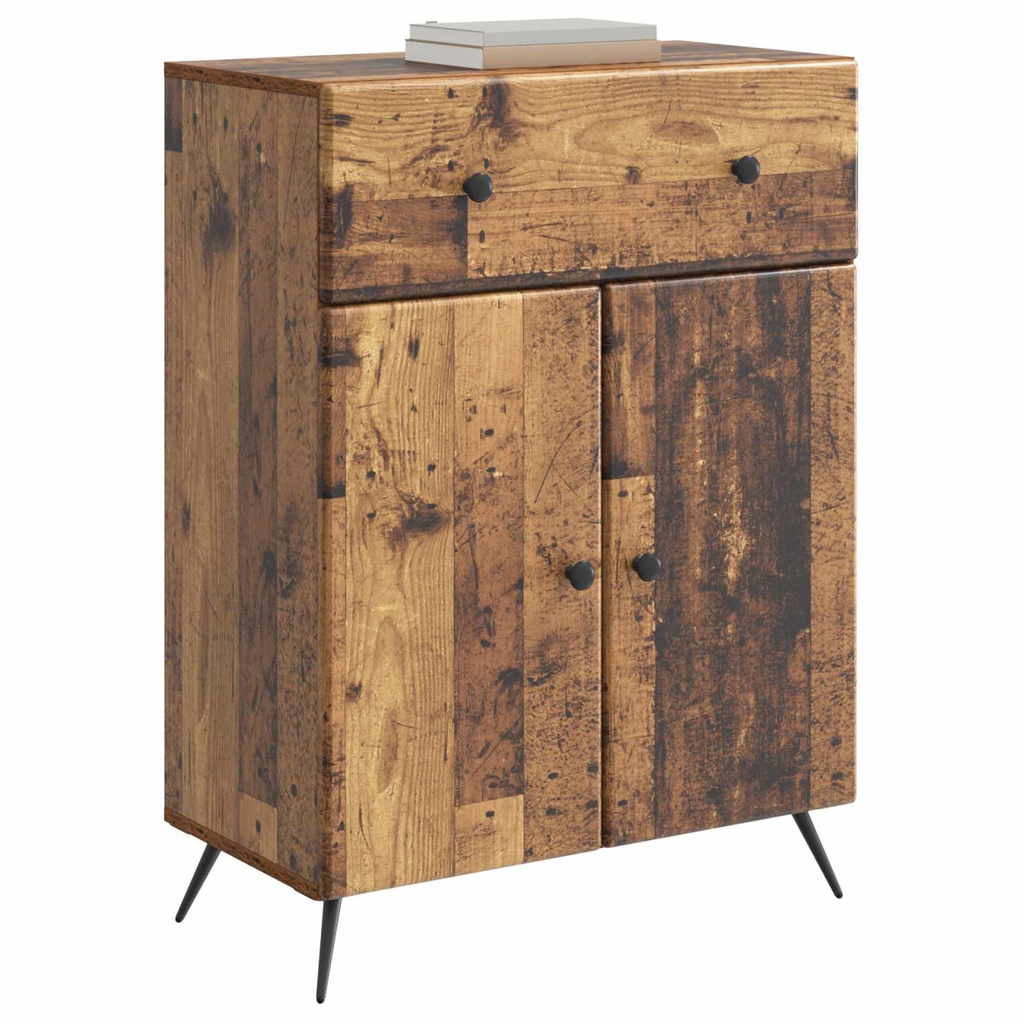Sideboard Gammelt træ 66 x 34,5 x 90 cm Konstrueret træ