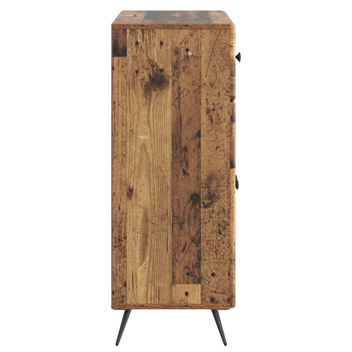 Sideboard Gammelt træ 66 x 34,5 x 90 cm Konstrueret træ