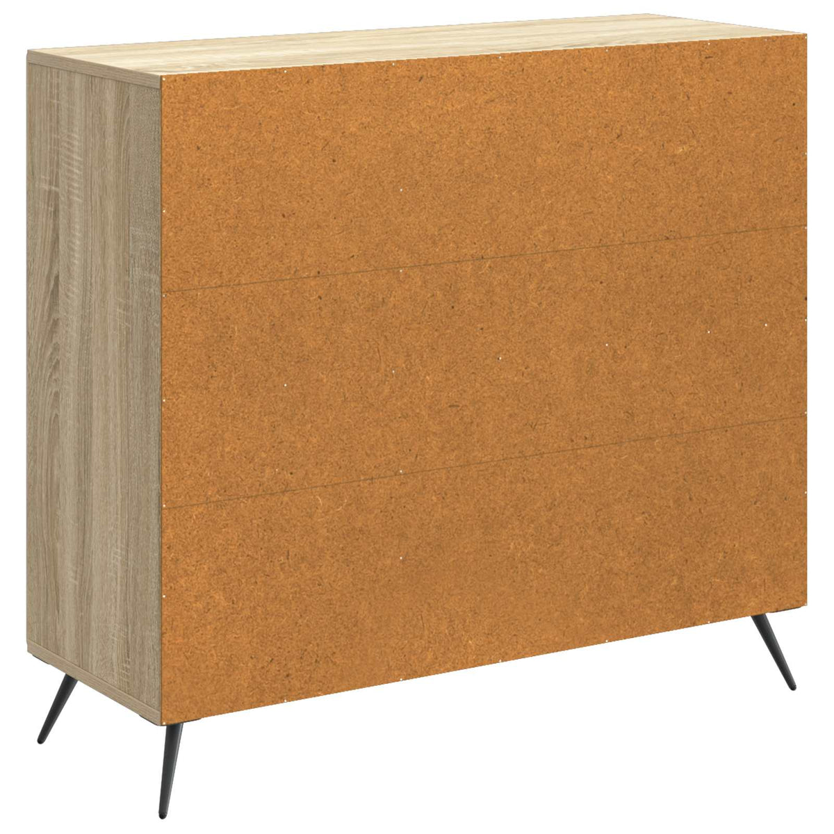 Sideboard Sonoma-eg 89 x 34,5 x 80 cm Konstrueret træ