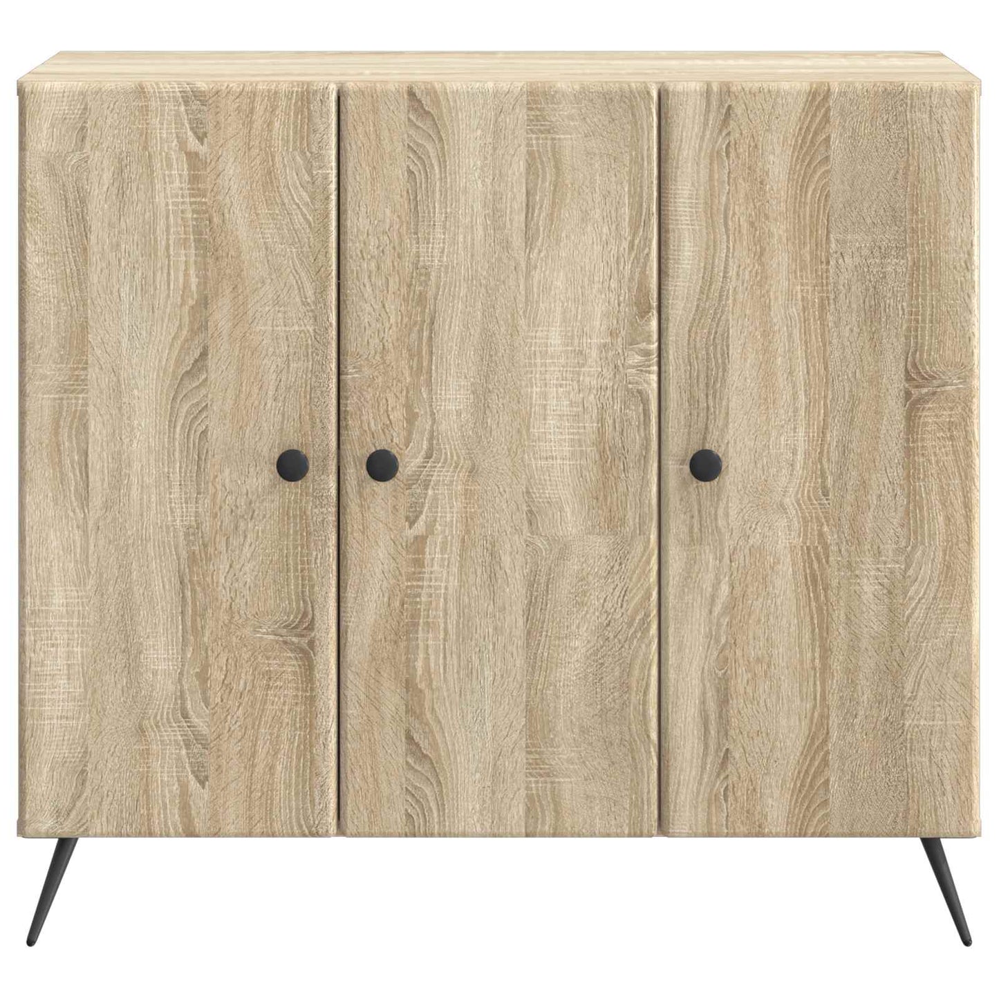 Sideboard Sonoma-eg 89 x 34,5 x 80 cm Konstrueret træ