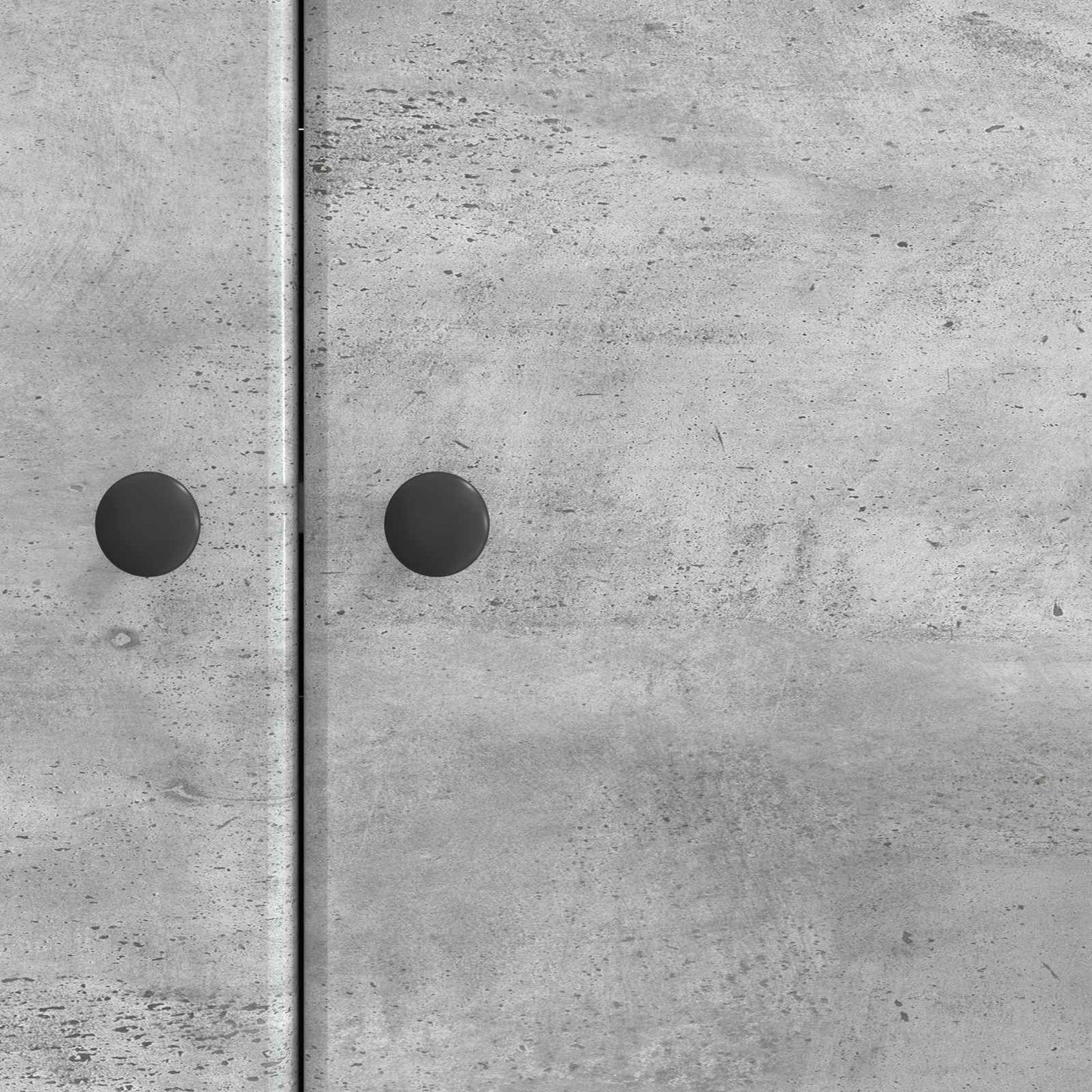 Sideboard Betongrå 89 x 34,5 x 80 cm Konstrueret træ