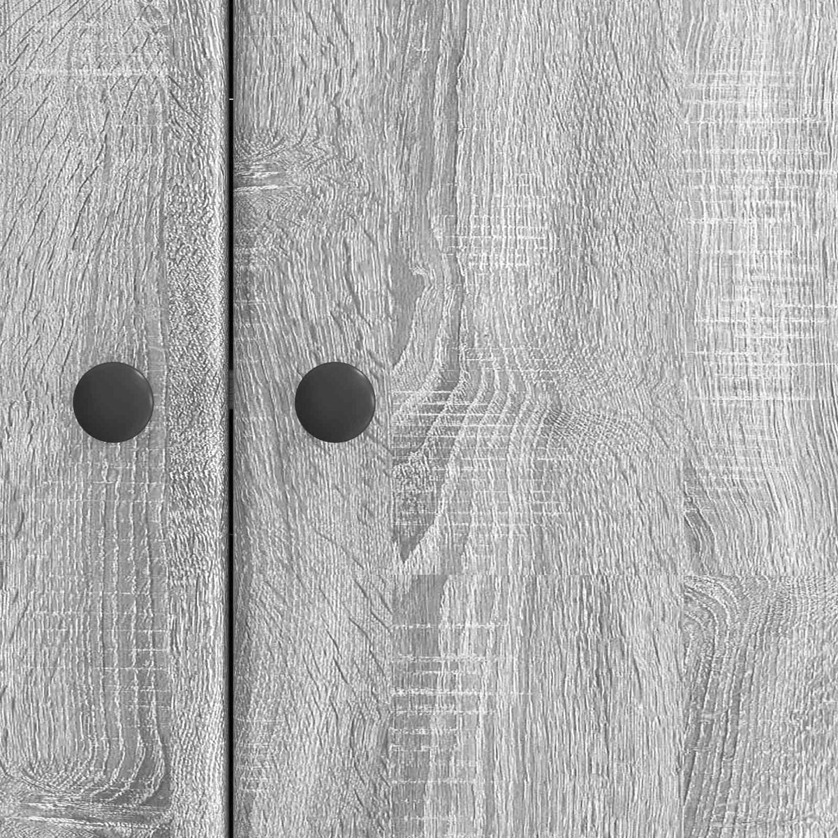 Sideboard Grå sonoma-eg 89 x 34,5 x 80 cm Konstrueret træ