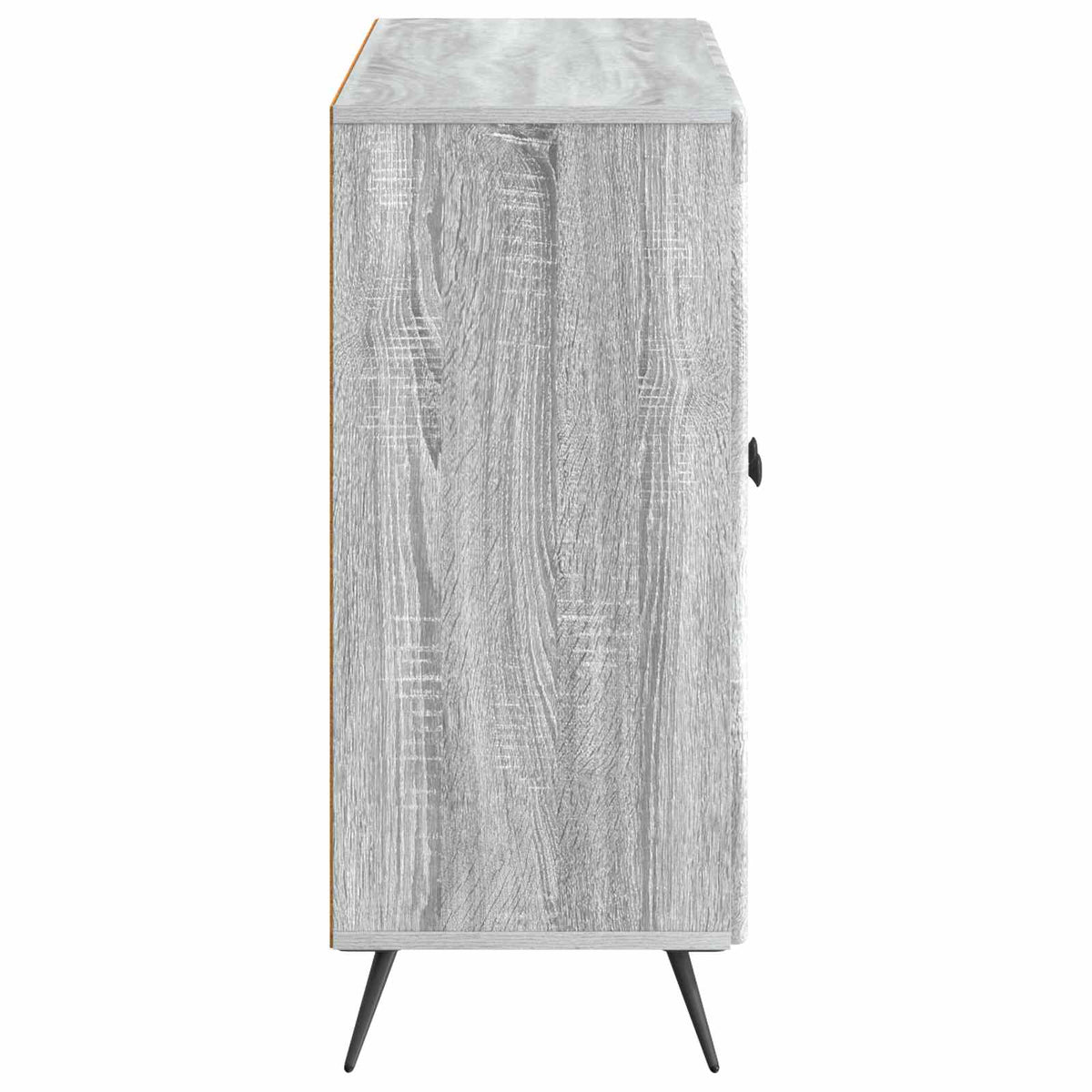 Sideboard Grå sonoma-eg 89 x 34,5 x 80 cm Konstrueret træ