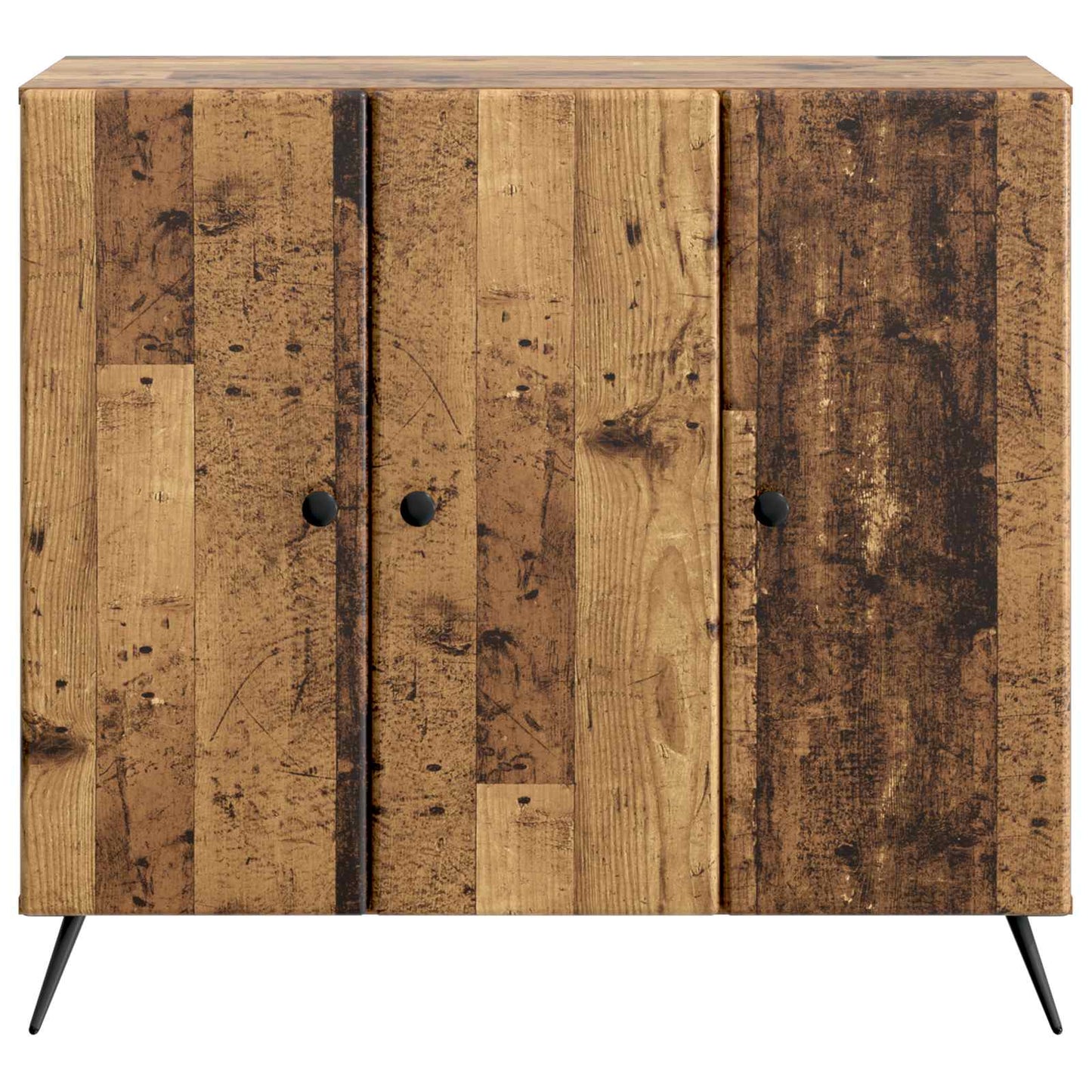Sideboard Gammelt træ 89 x 34,5 x 80 cm Konstrueret træ