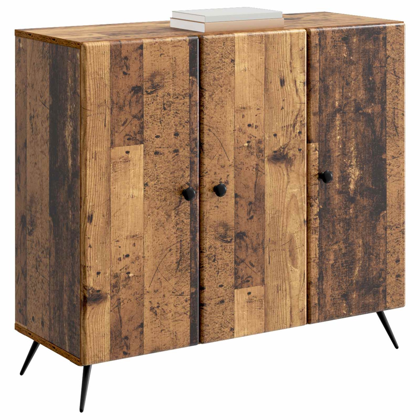 Sideboard Gammelt træ 89 x 34,5 x 80 cm Konstrueret træ