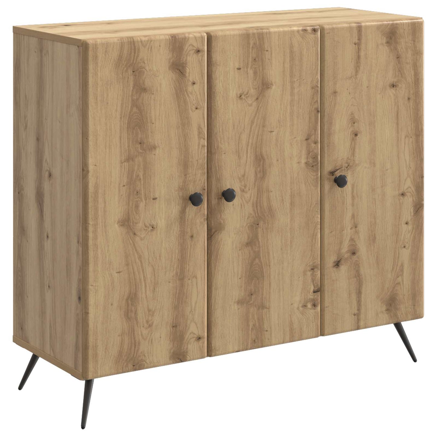 Sideboard Artisan-eg 89 x 34,5 x 80 cm Konstrueret træ