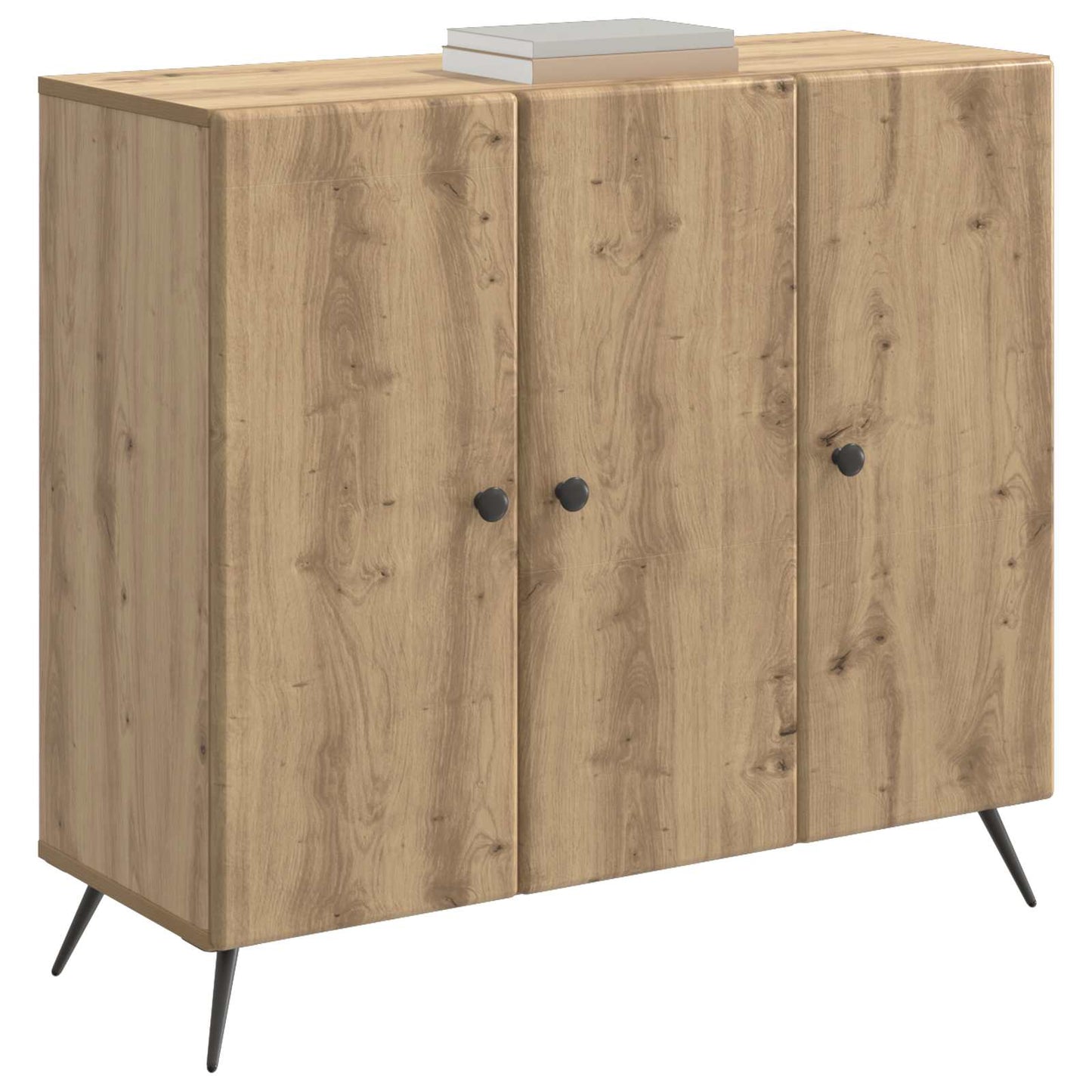 Sideboard Artisan-eg 89 x 34,5 x 80 cm Konstrueret træ