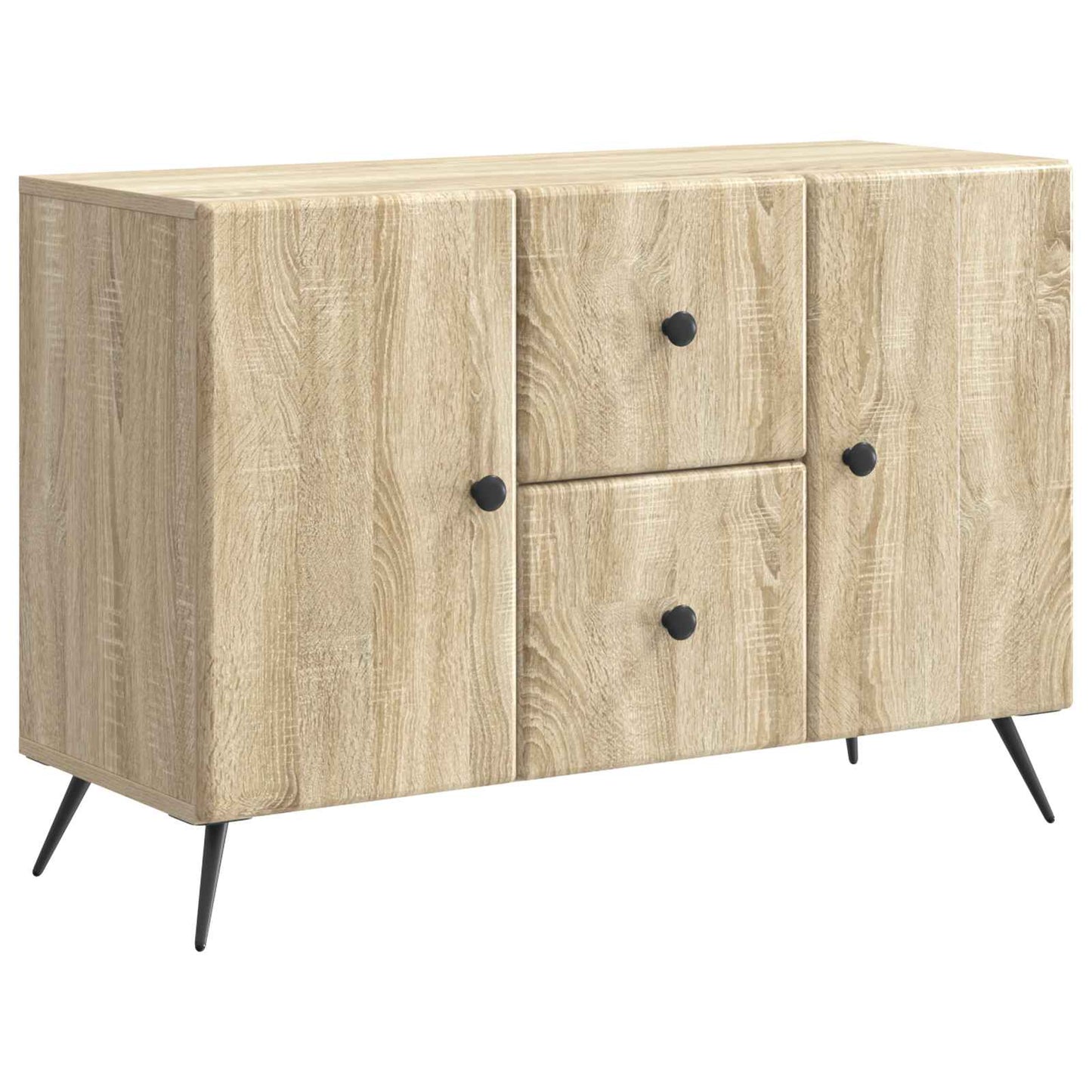 Sideboard Sonoma-eg 89 x 34,5 x 60 cm Konstrueret træ
