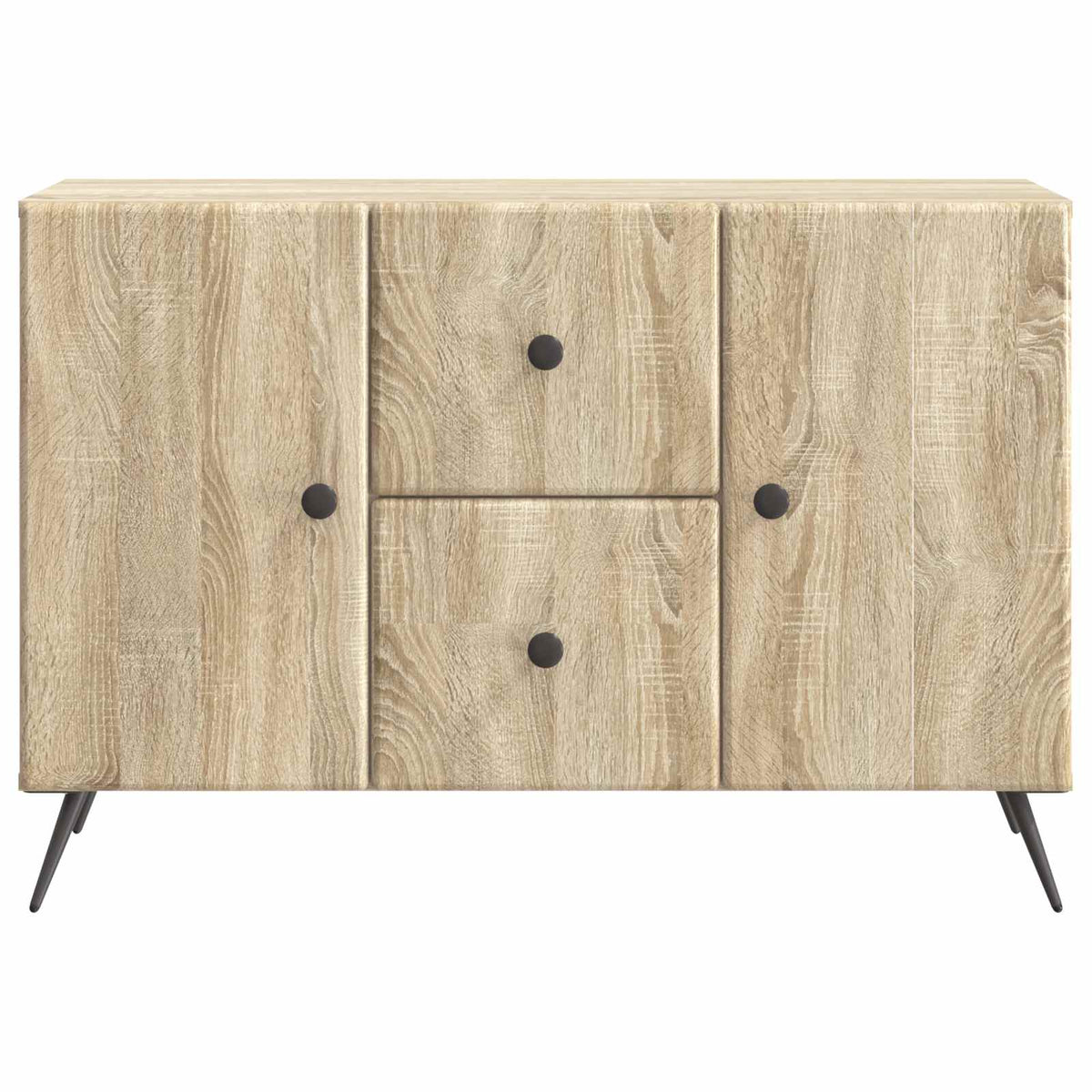 Sideboard Sonoma-eg 89 x 34,5 x 60 cm Konstrueret træ