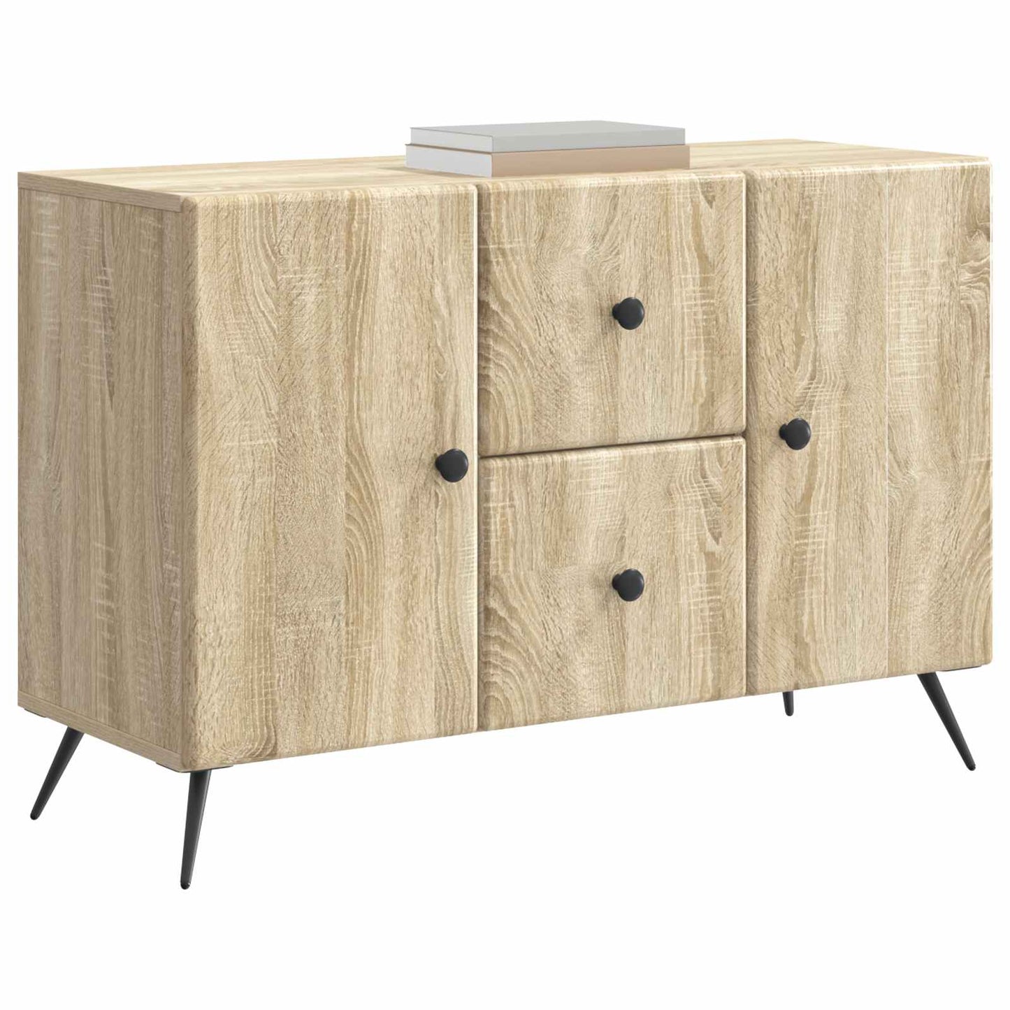 Sideboard Sonoma-eg 89 x 34,5 x 60 cm Konstrueret træ