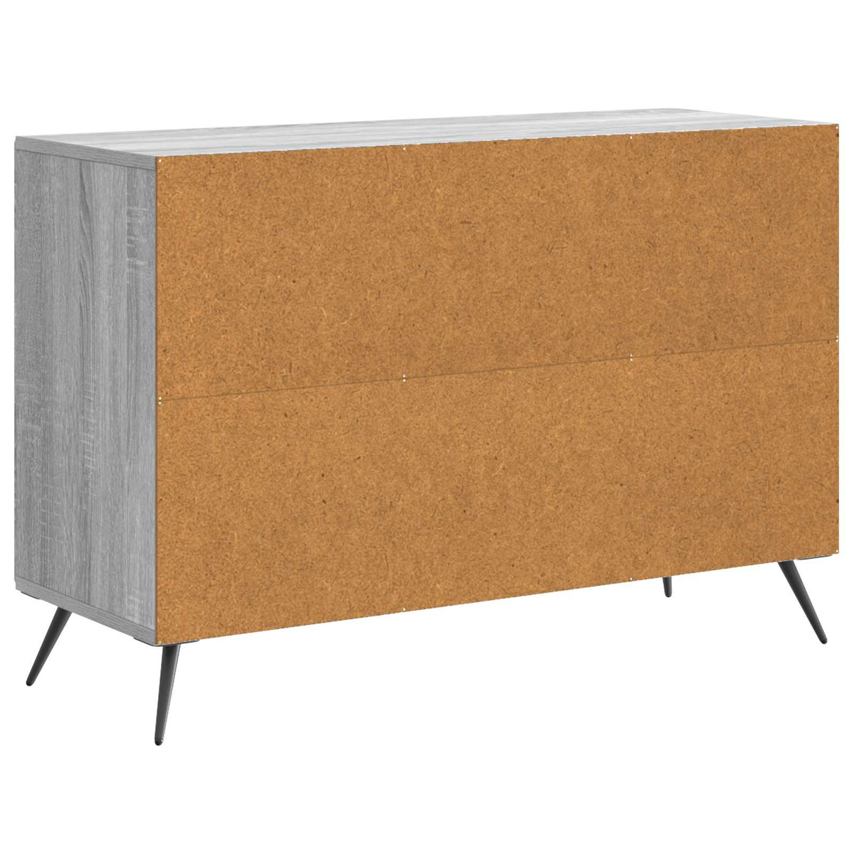 Sideboard Grå sonoma-eg 89 x 34,5 x 60 cm Konstrueret træ