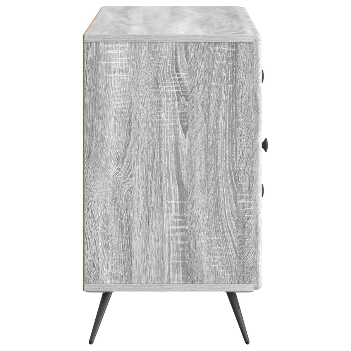 Sideboard Grå sonoma-eg 89 x 34,5 x 60 cm Konstrueret træ