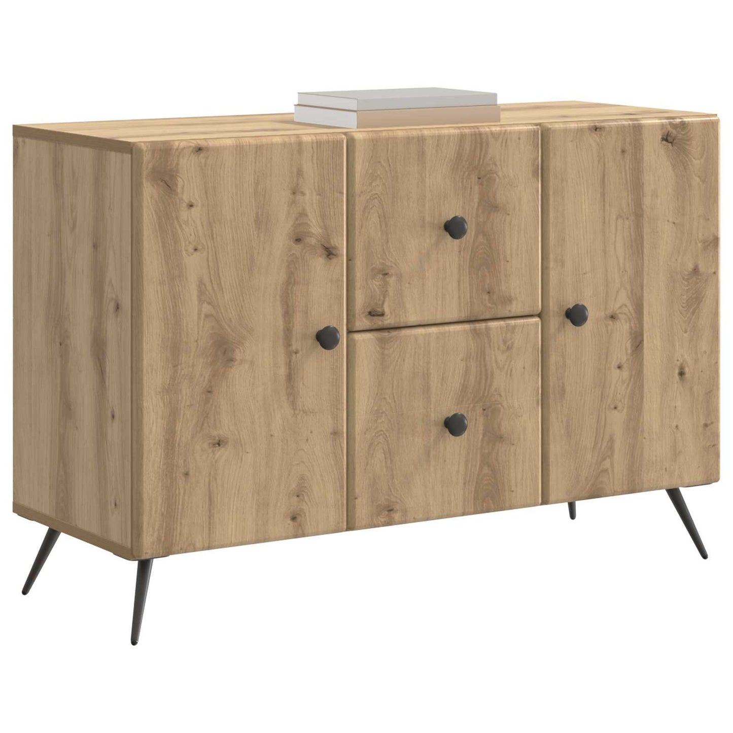 Sideboard Artisan-eg 89 x 34,5 x 60 cm Konstrueret træ