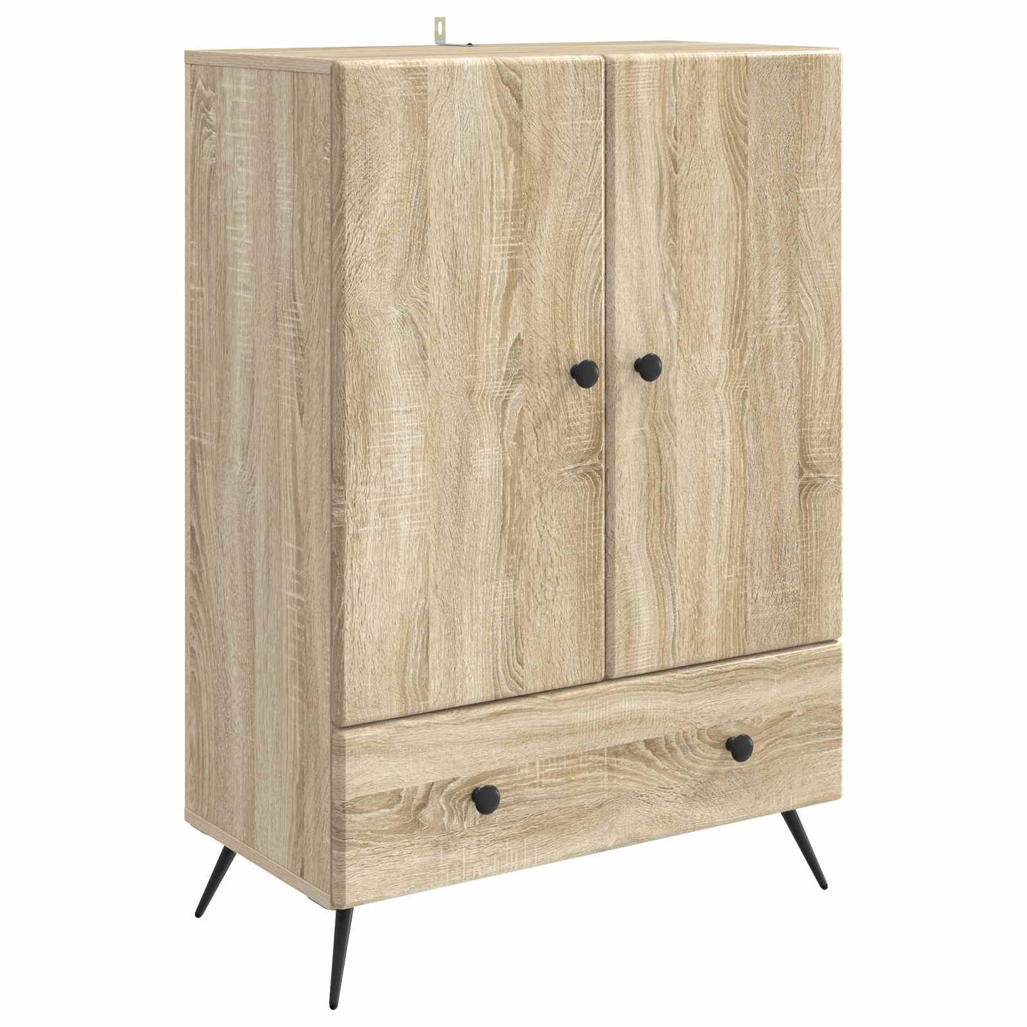 Sideboard Sonoma-eg 66 x 34,5 x 95 cm Konstrueret træ