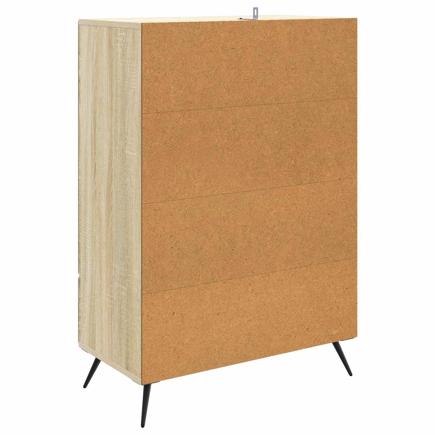 Sideboard Sonoma-eg 66 x 34,5 x 95 cm Konstrueret træ