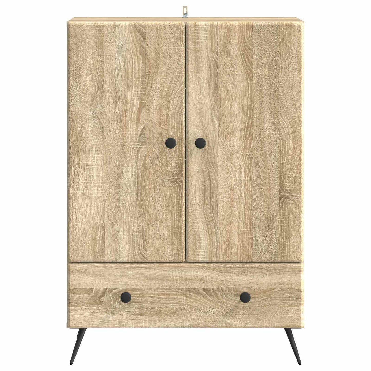 Sideboard Sonoma-eg 66 x 34,5 x 95 cm Konstrueret træ