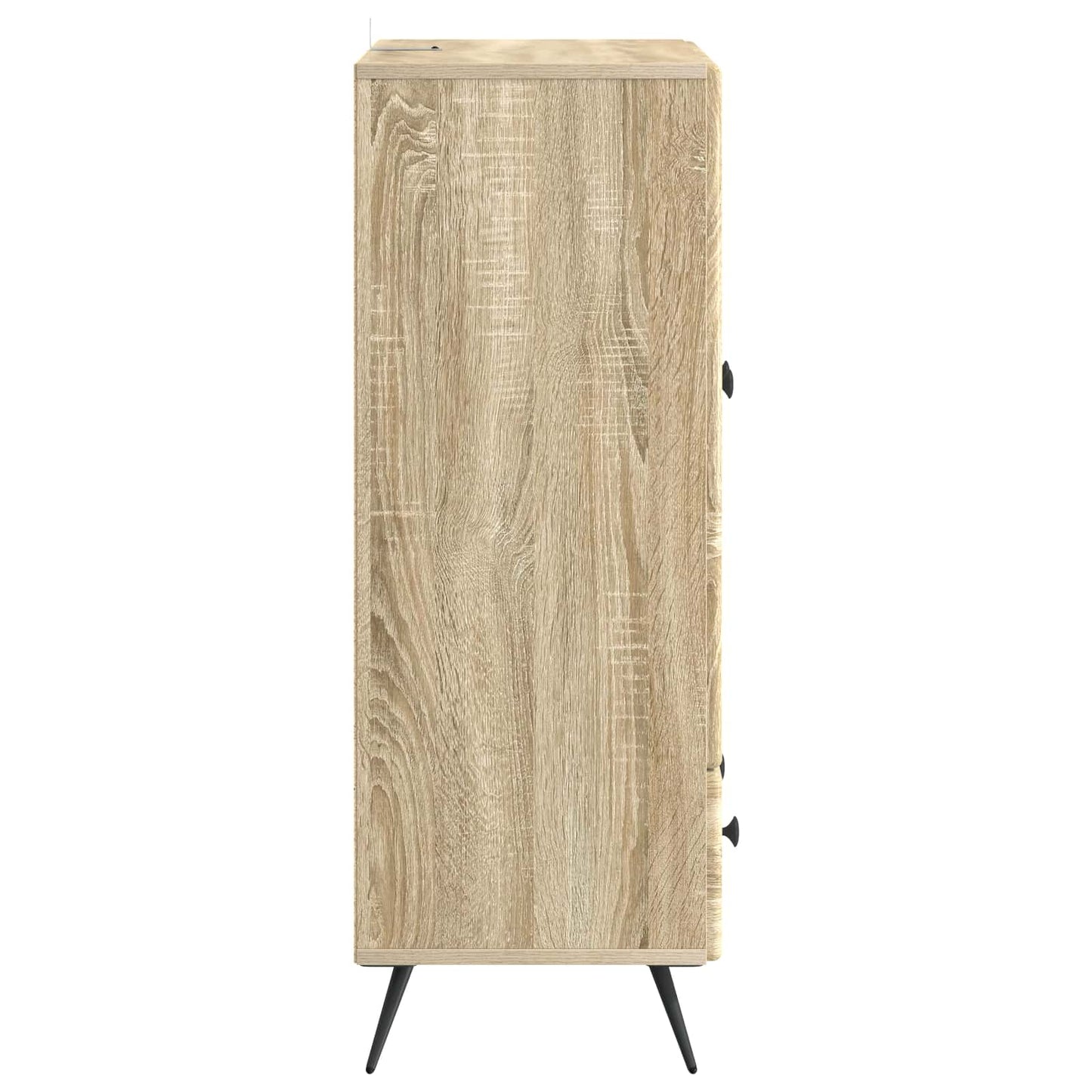 Sideboard Sonoma-eg 66 x 34,5 x 95 cm Konstrueret træ