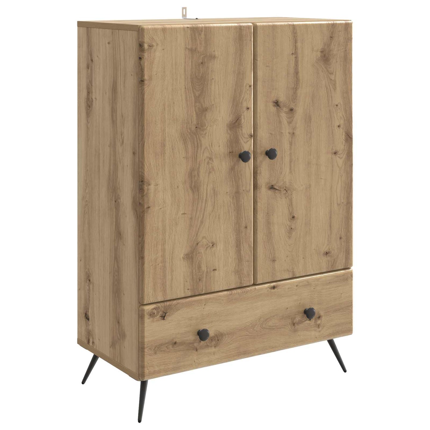 Sideboard Artisan-eg 66 x 34,5 x 95 cm Konstrueret træ