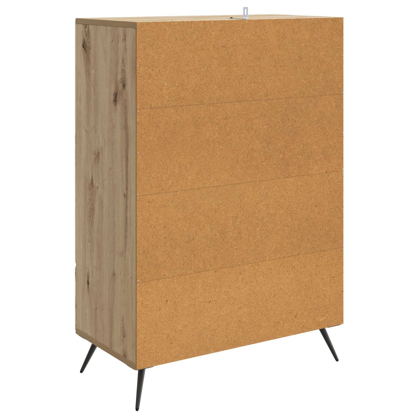 Sideboard Artisan-eg 66 x 34,5 x 95 cm Konstrueret træ