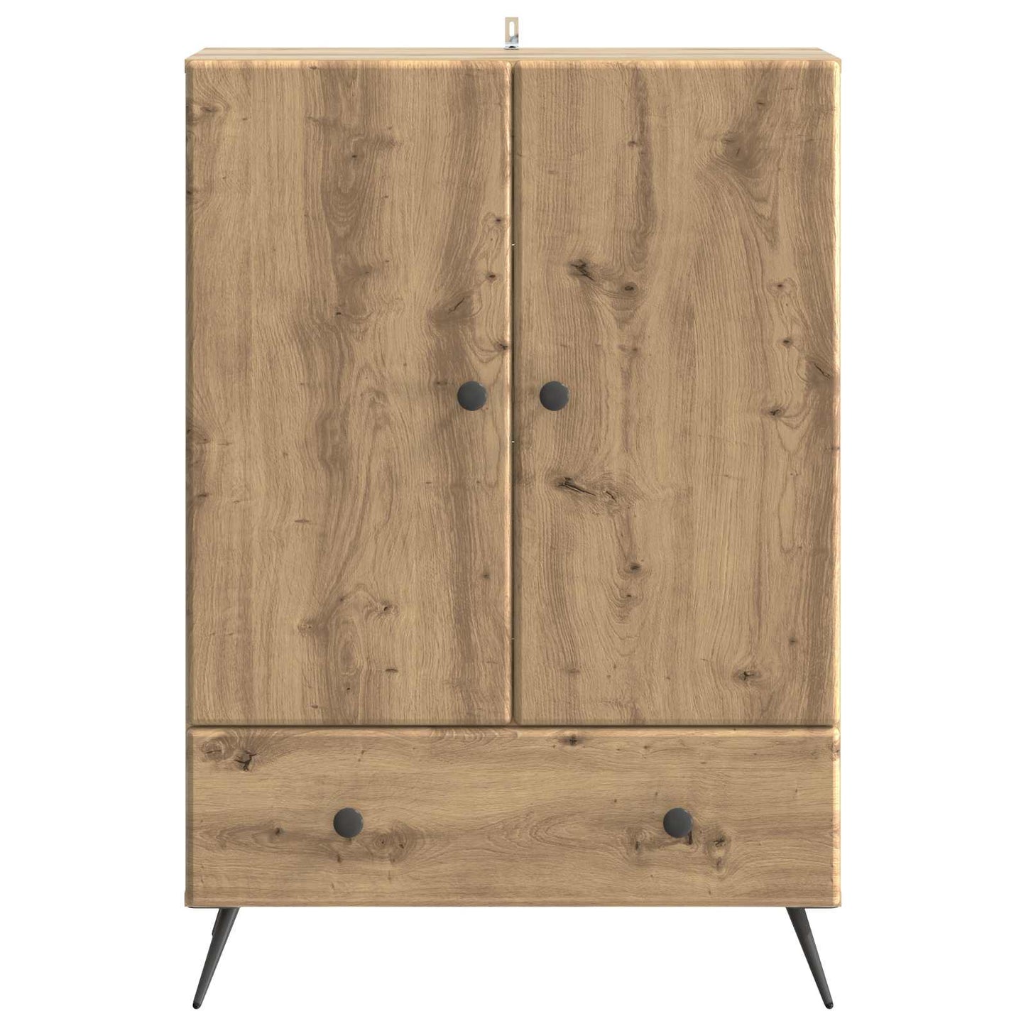 Sideboard Artisan-eg 66 x 34,5 x 95 cm Konstrueret træ