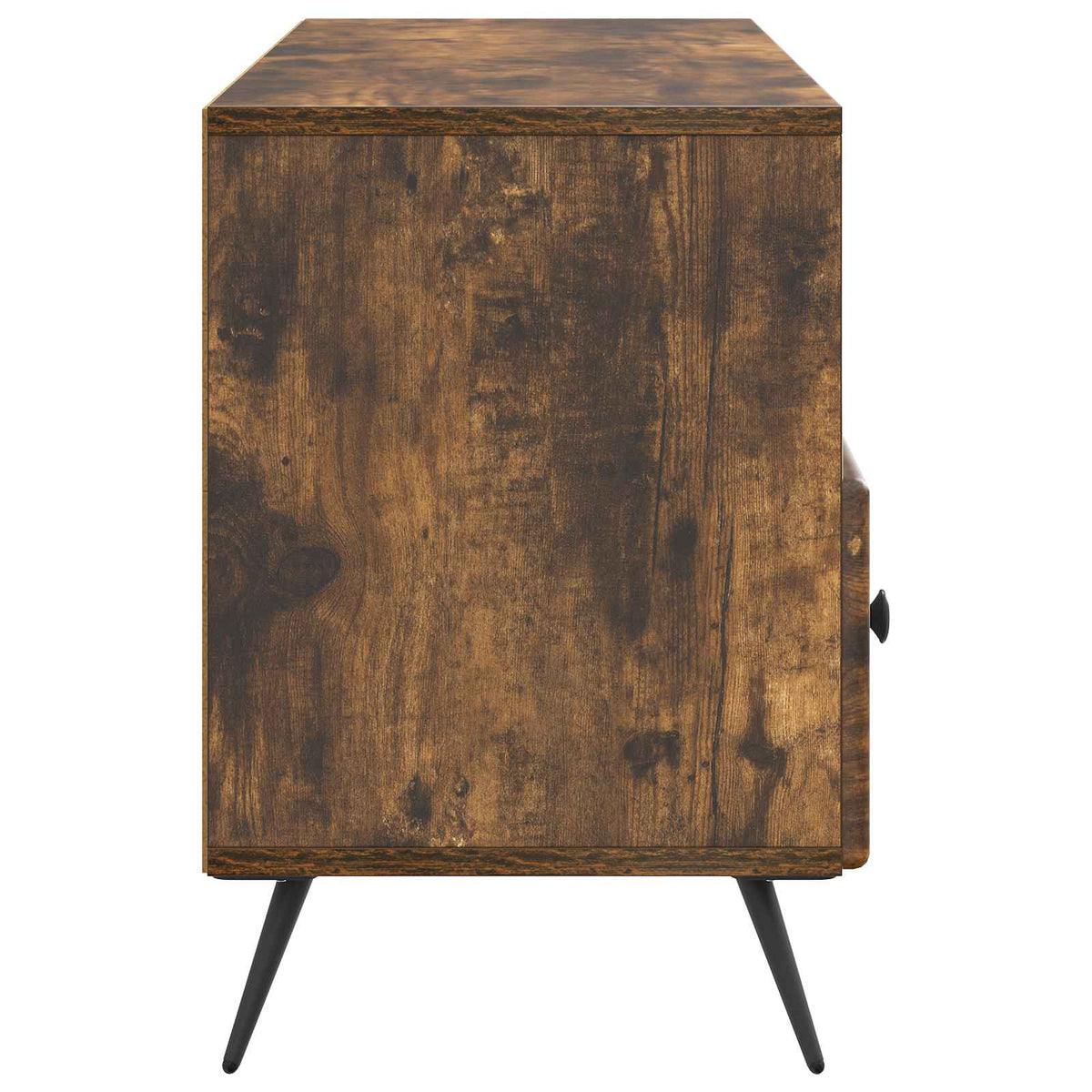 TV-skab med skuffe Røget eg 102 x 34,5 x 50 cm Konstrueret træ