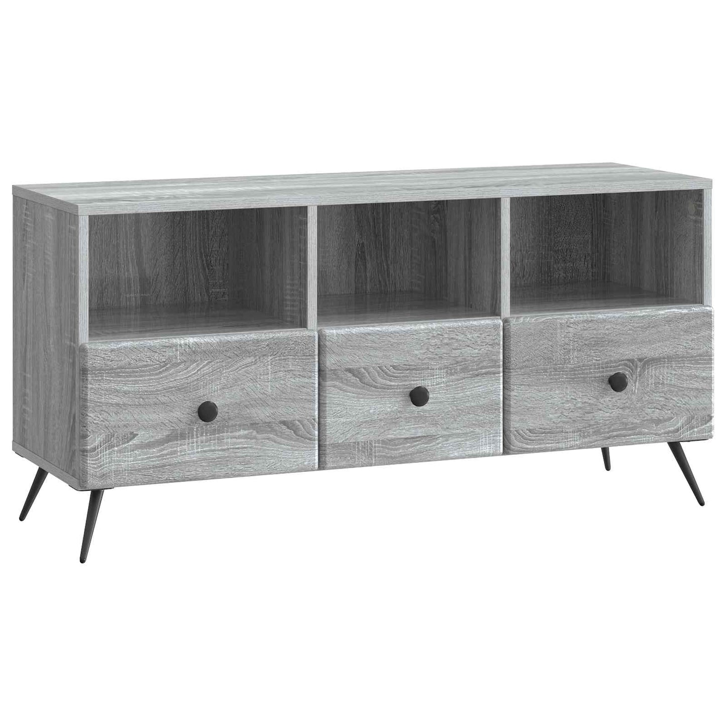 TV-skab Grå sonoma-eg 102 x 34,5 x 50 cm Konstrueret træ