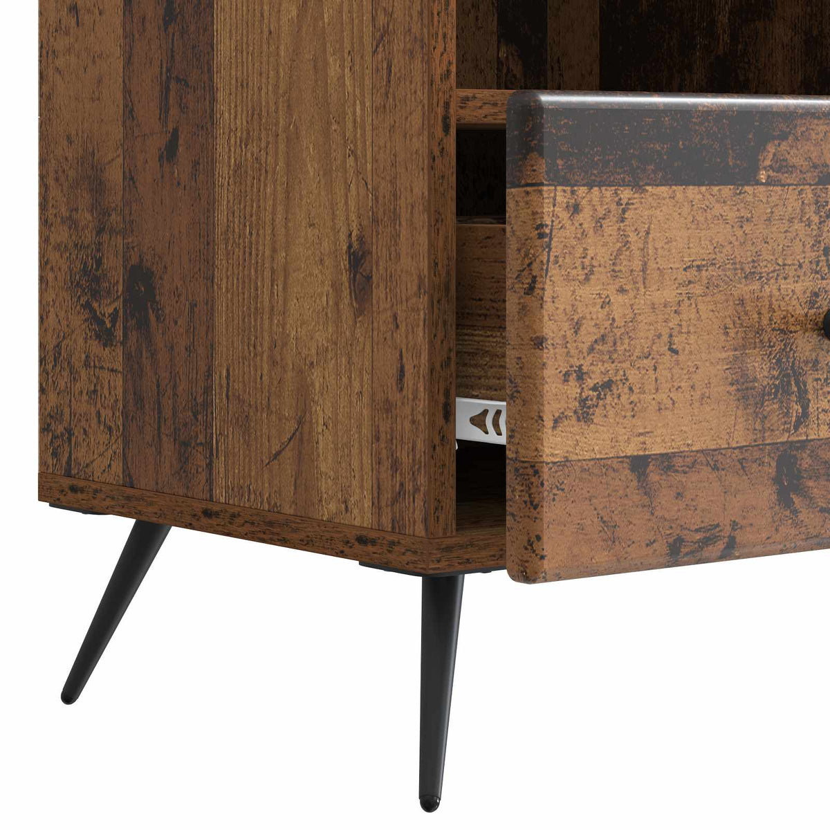 TV-skab Gammelt træ 102 x 34,5 x 50 cm Konstrueret træ