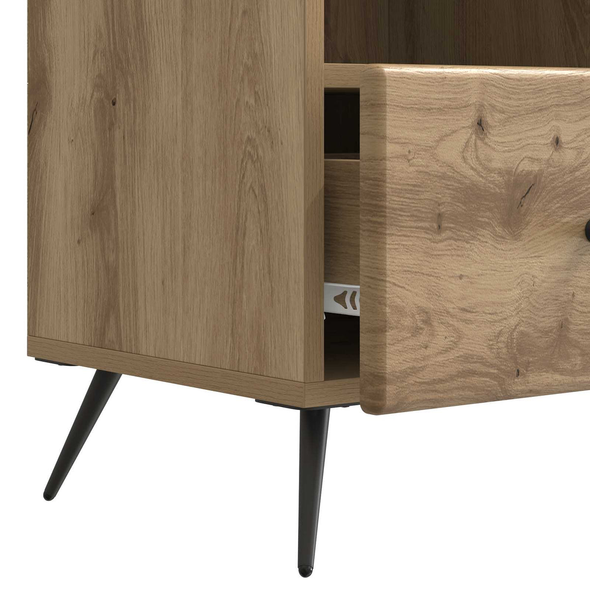 TV-skab 102 x 34,5 x 50 cm Artisan-eg Konstrueret træ