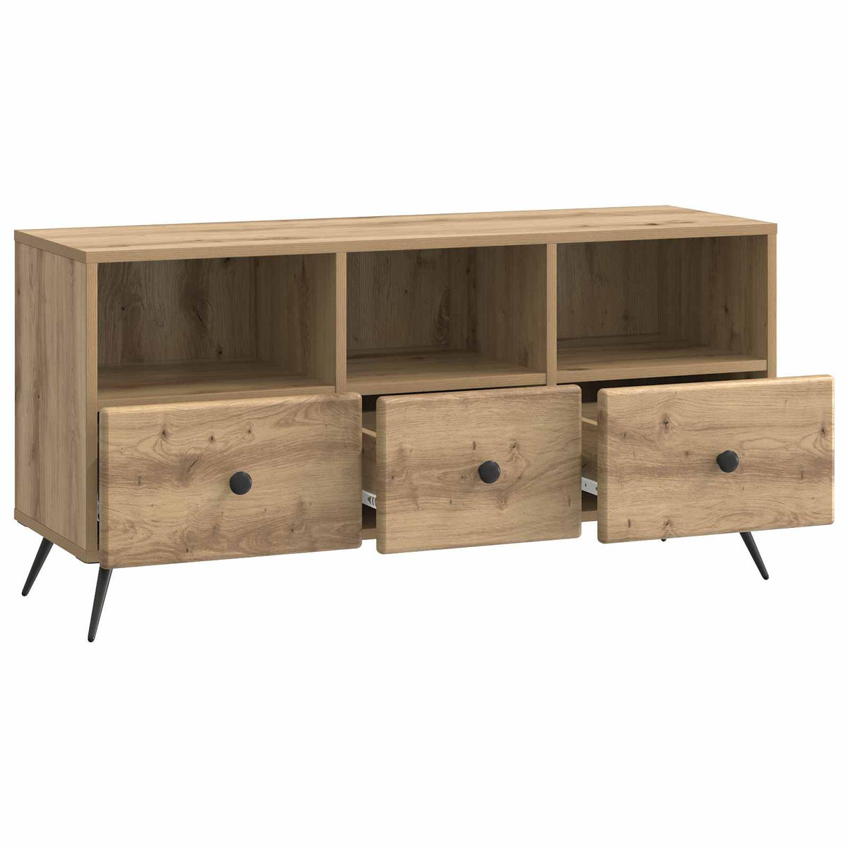 TV-skab 102 x 34,5 x 50 cm Artisan-eg Konstrueret træ