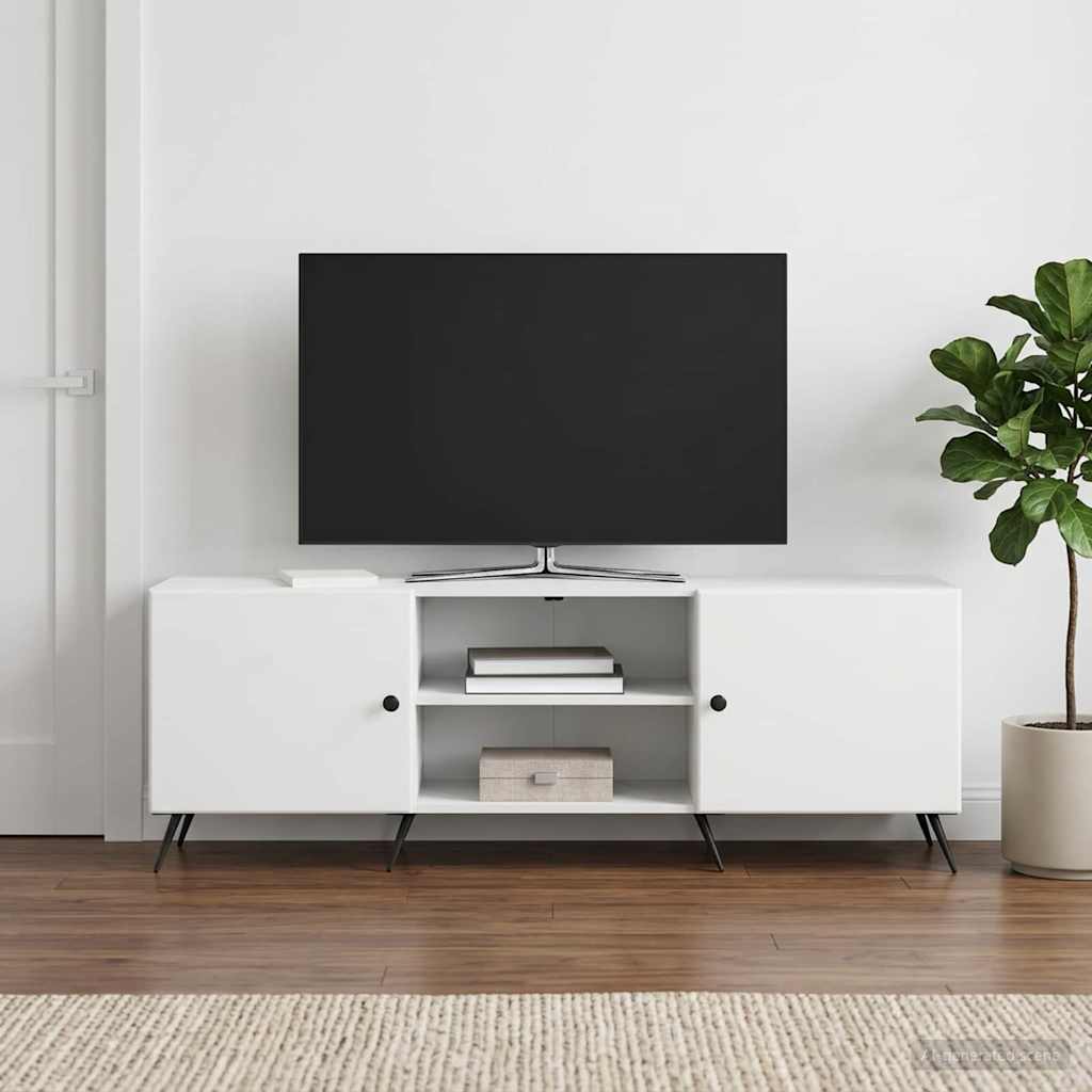 TV-skab 150 x 31 x 50 cm Hvid Konstrueret træ
