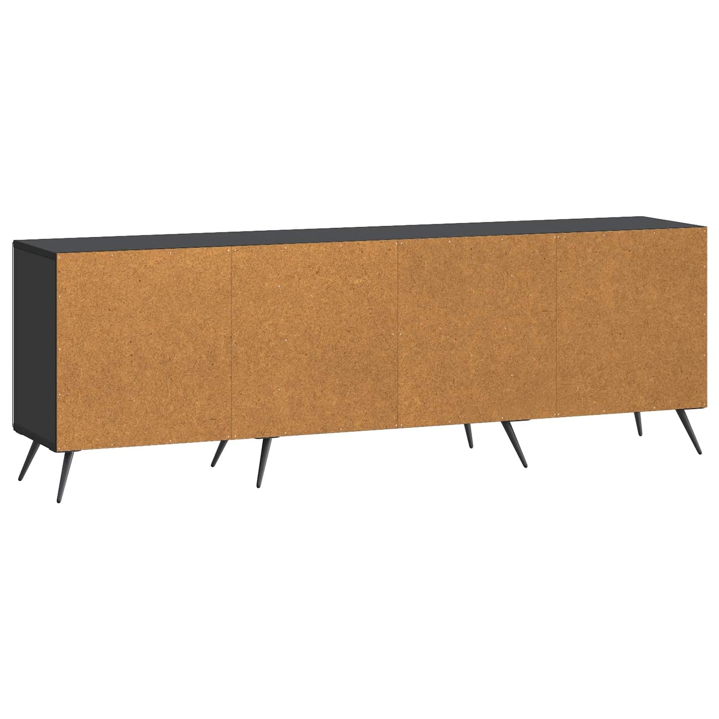 TV-skab 150 x 31 x 50 cm Sort Konstrueret træ