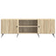 TV-skab 150 x 31 x 50 cm Sonoma-eg Konstrueret træ
